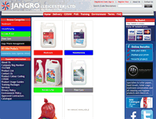 Tablet Screenshot of jangro-leicester.com